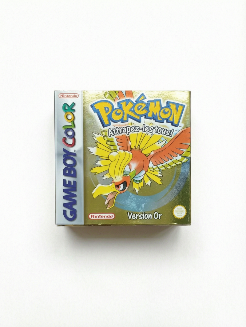 Pokémon Or Game Boy Color en boîte