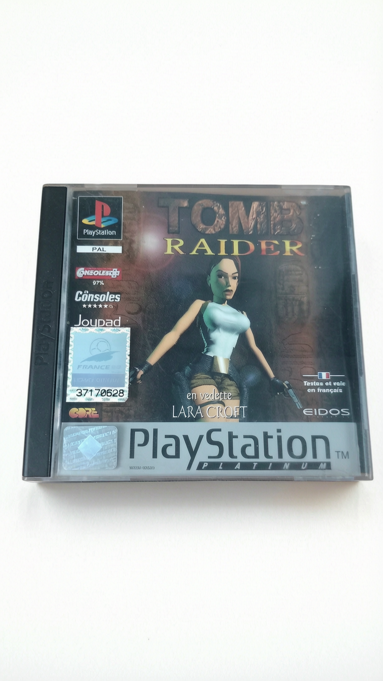 Tomb Raider (1996) Version Platinium PSone