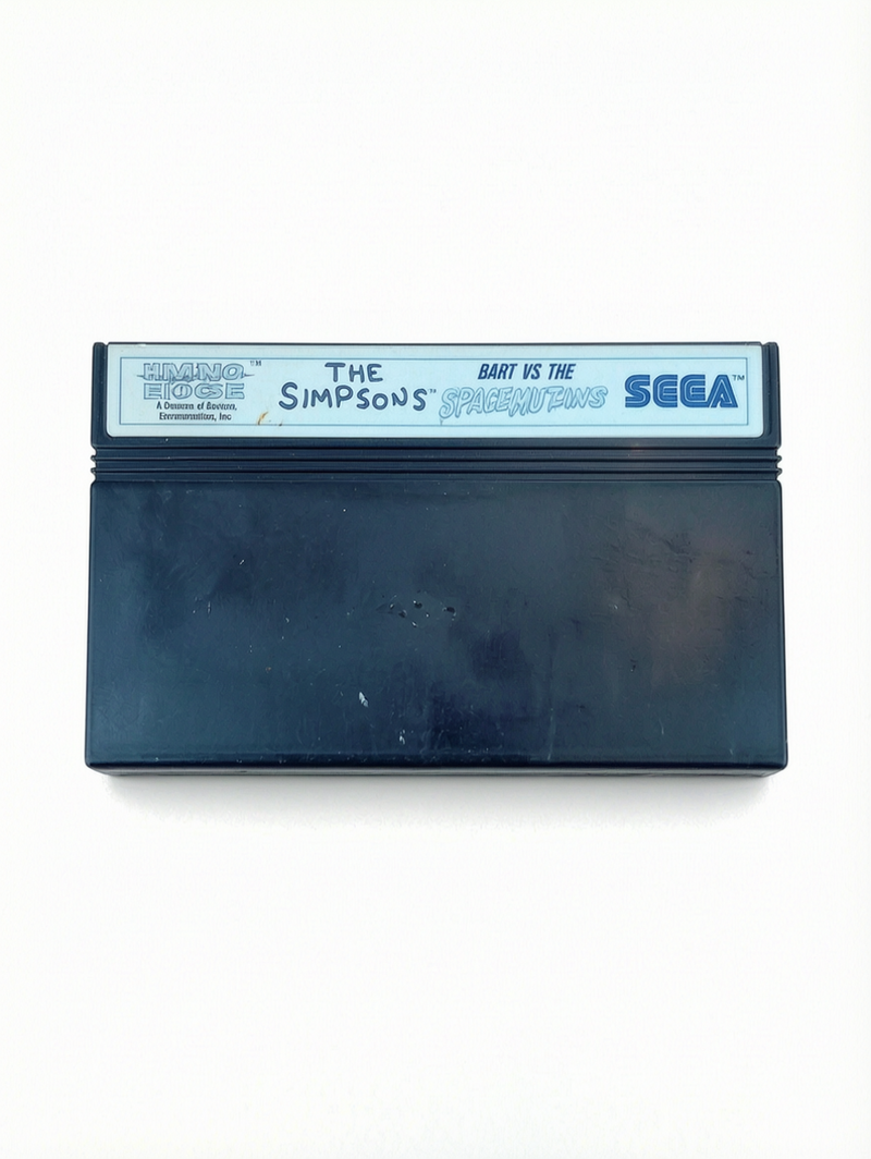 The Simpsons Bart vs The Space Master System