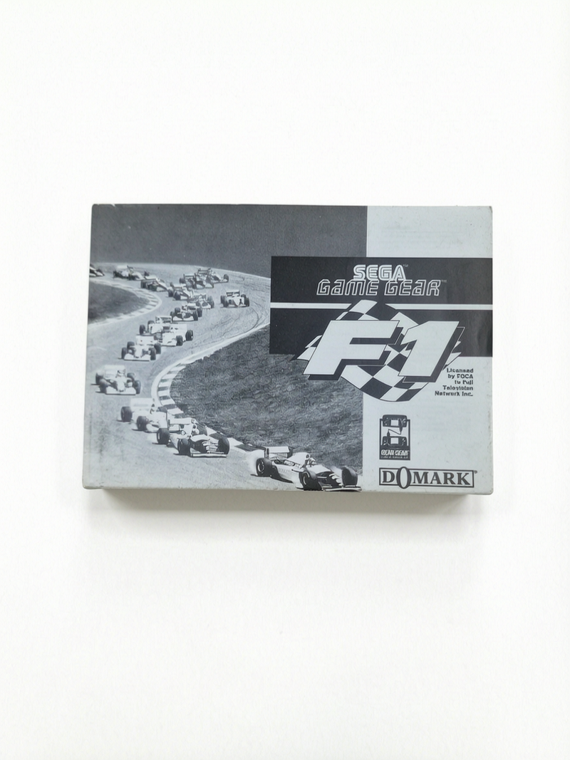 Notice F1 Game Gear