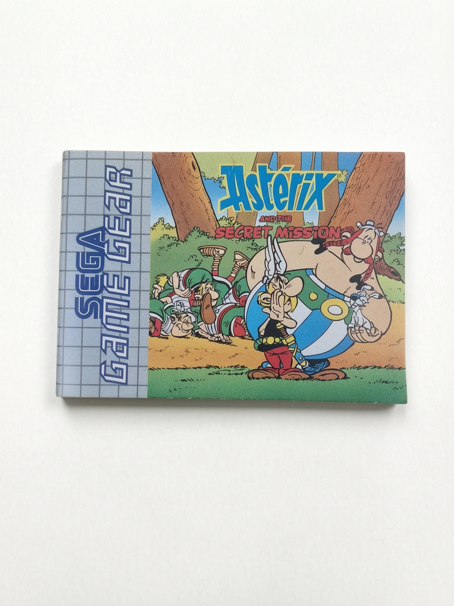 Notice Astérix and the Secret Mission Game Gear