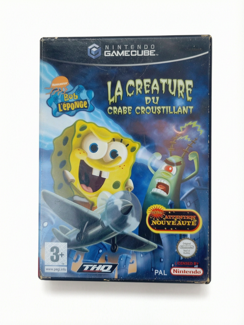 Bob l'Eponge La créature du crabe Croustillant GameCube