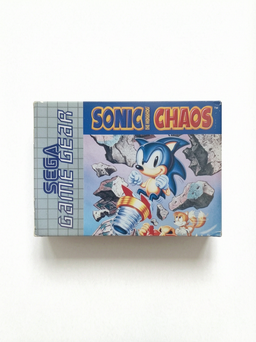 Notice Sonic Chaos Game Gear