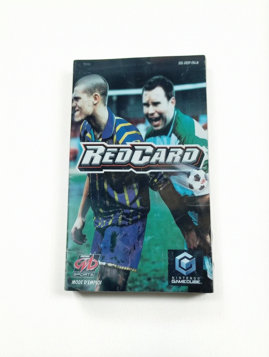Notice Red Card GameCube