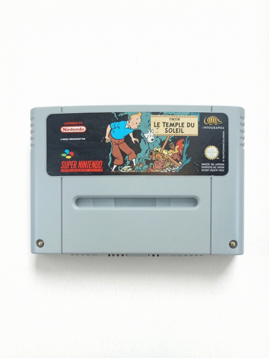 Tintin Le Temple Du Soleil Super Nintendo (SNES)
