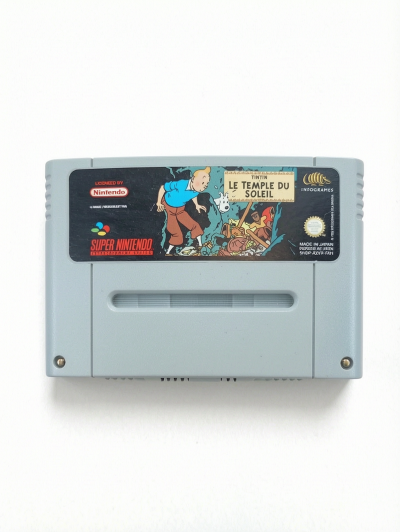 Tintin Le Temple Du Soleil Super Nintendo (SNES)