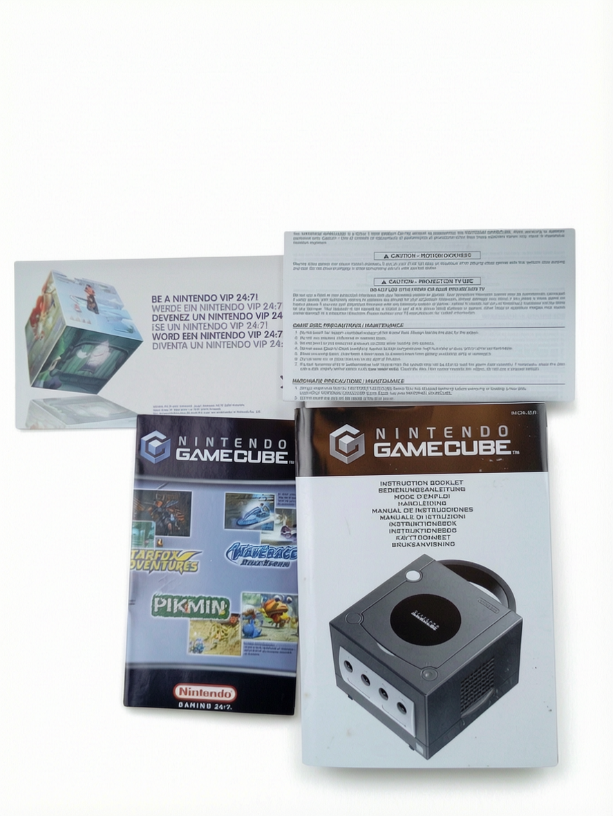 Pack Notice Boite Console Game Cube