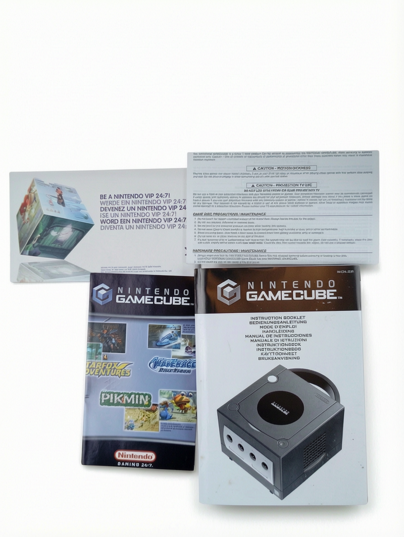 Pack Notice Boite Console Game Cube