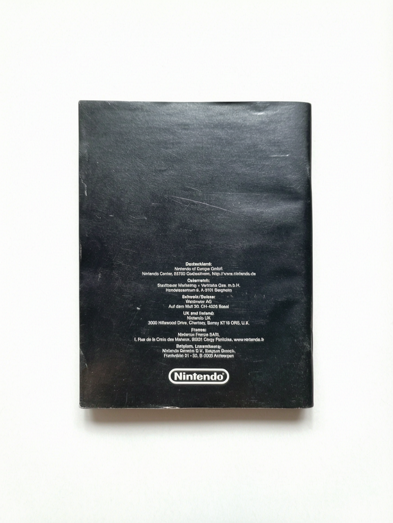 Notice Console Game Boy Advance