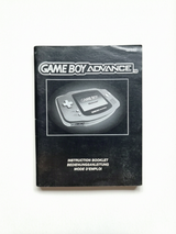 Notice Console Game Boy Advance