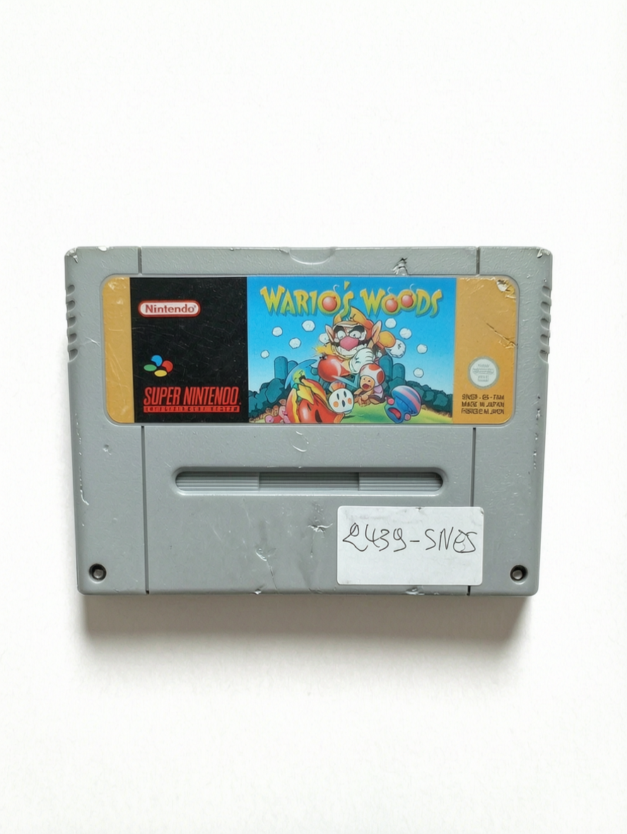 Wario's Woods Super Nintendo (SNES)