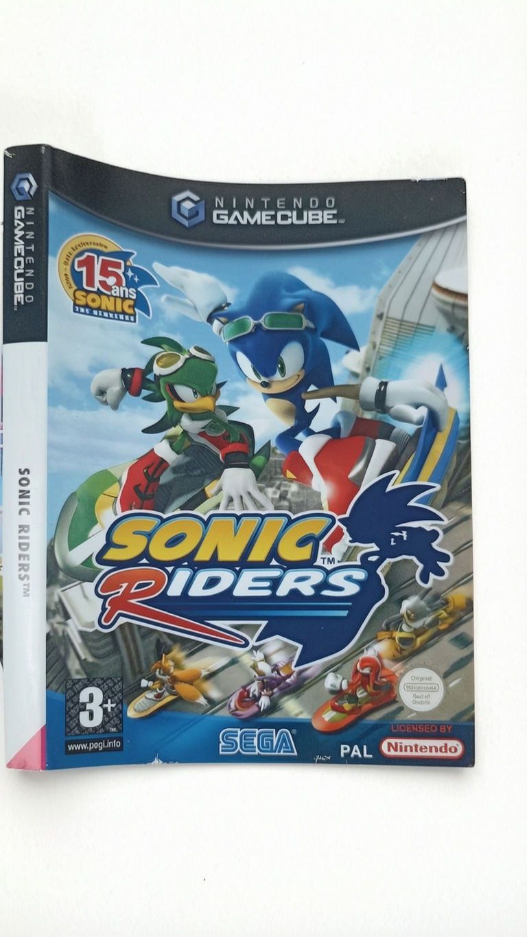 Jaquette Sonic Riders GameCube