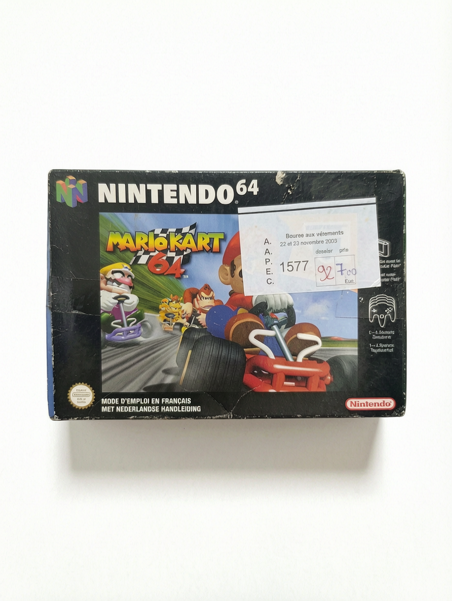 Mario Kart 64 en boîte FRA Complet