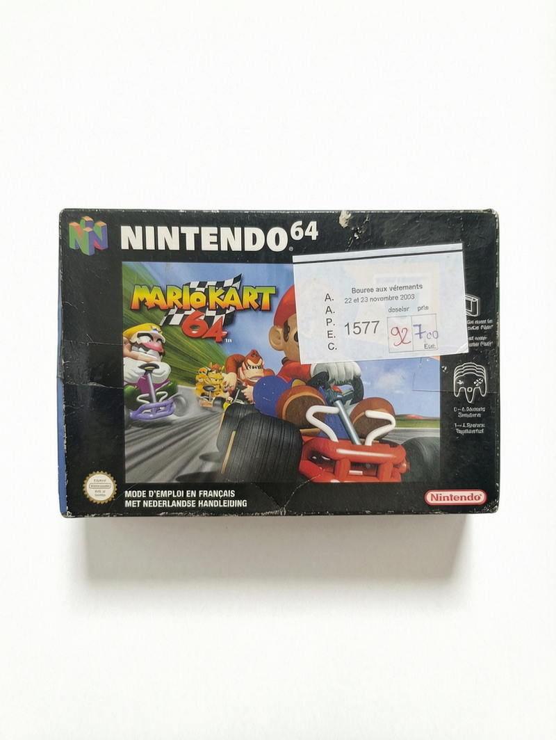 Mario Kart 64 en boîte FRA Complet