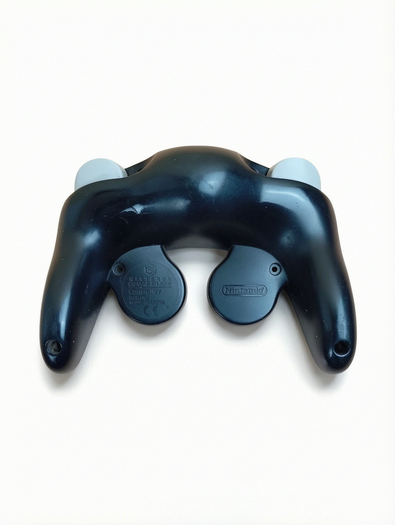 Coque Arrière Manette Noire GameCube