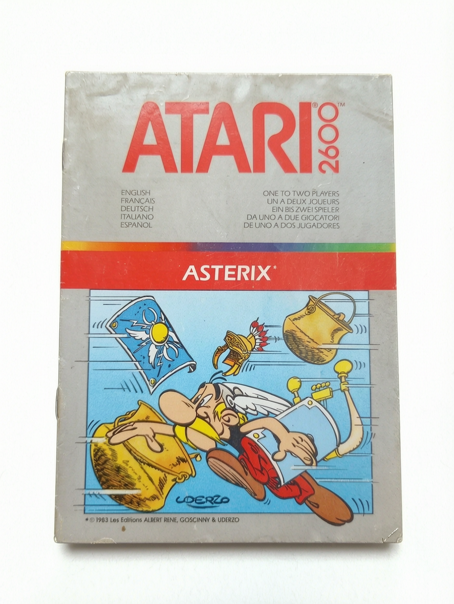 Notice Astérix Atari 2600