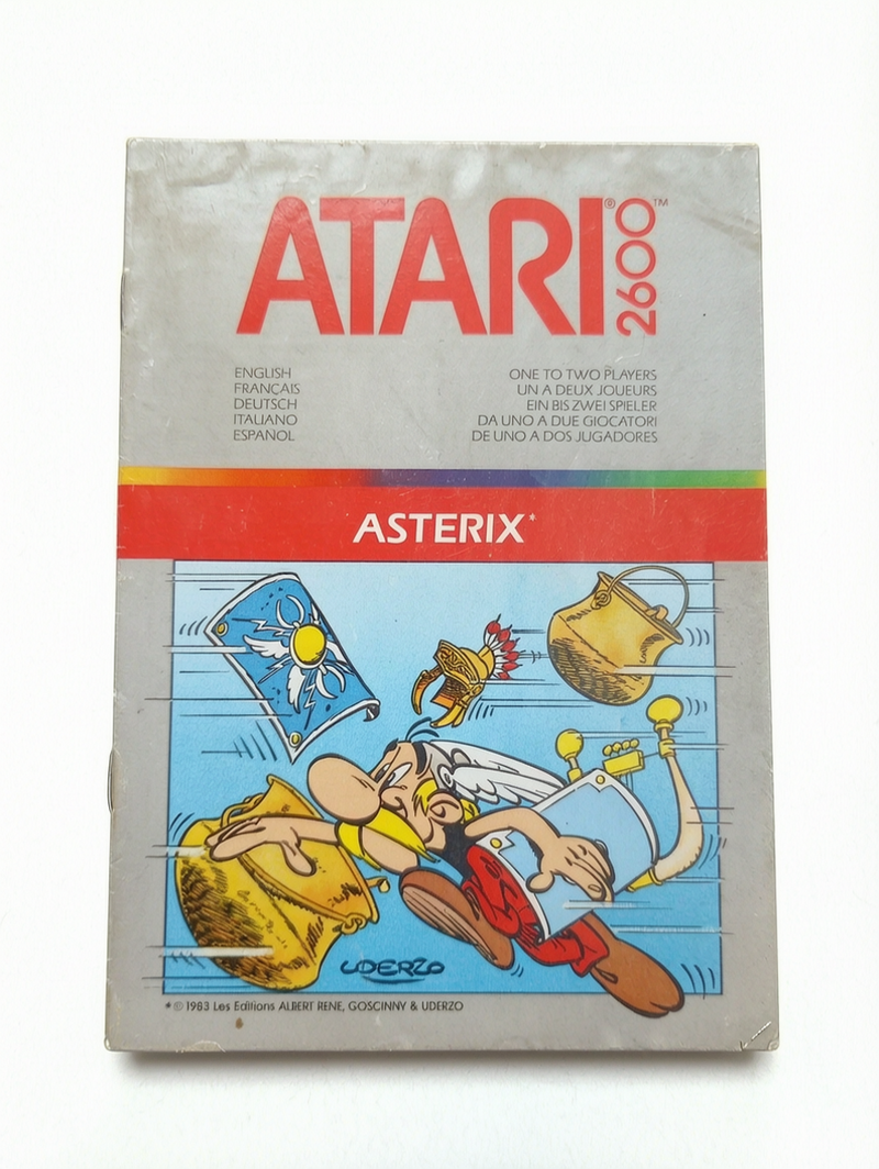 Notice Astérix Atari 2600