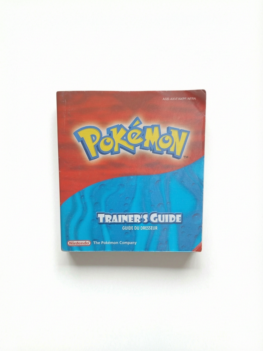 Notice Pokemon Rubis GameBoy Advance