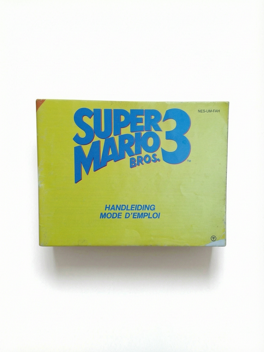 Notice Super Mario Bros 3 NES
