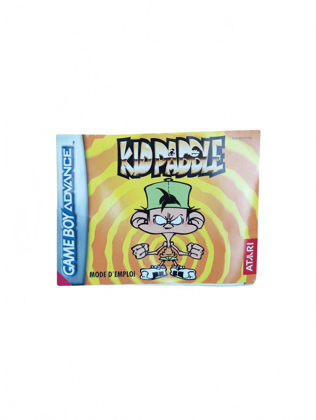 Kid Paddle en boîte Game Boy Advance