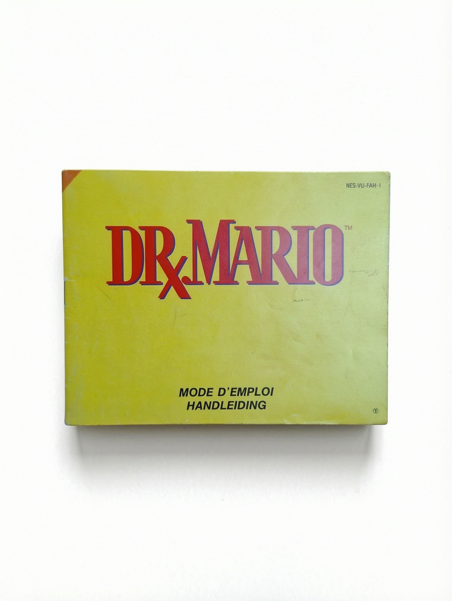 Notice Dr. Mario