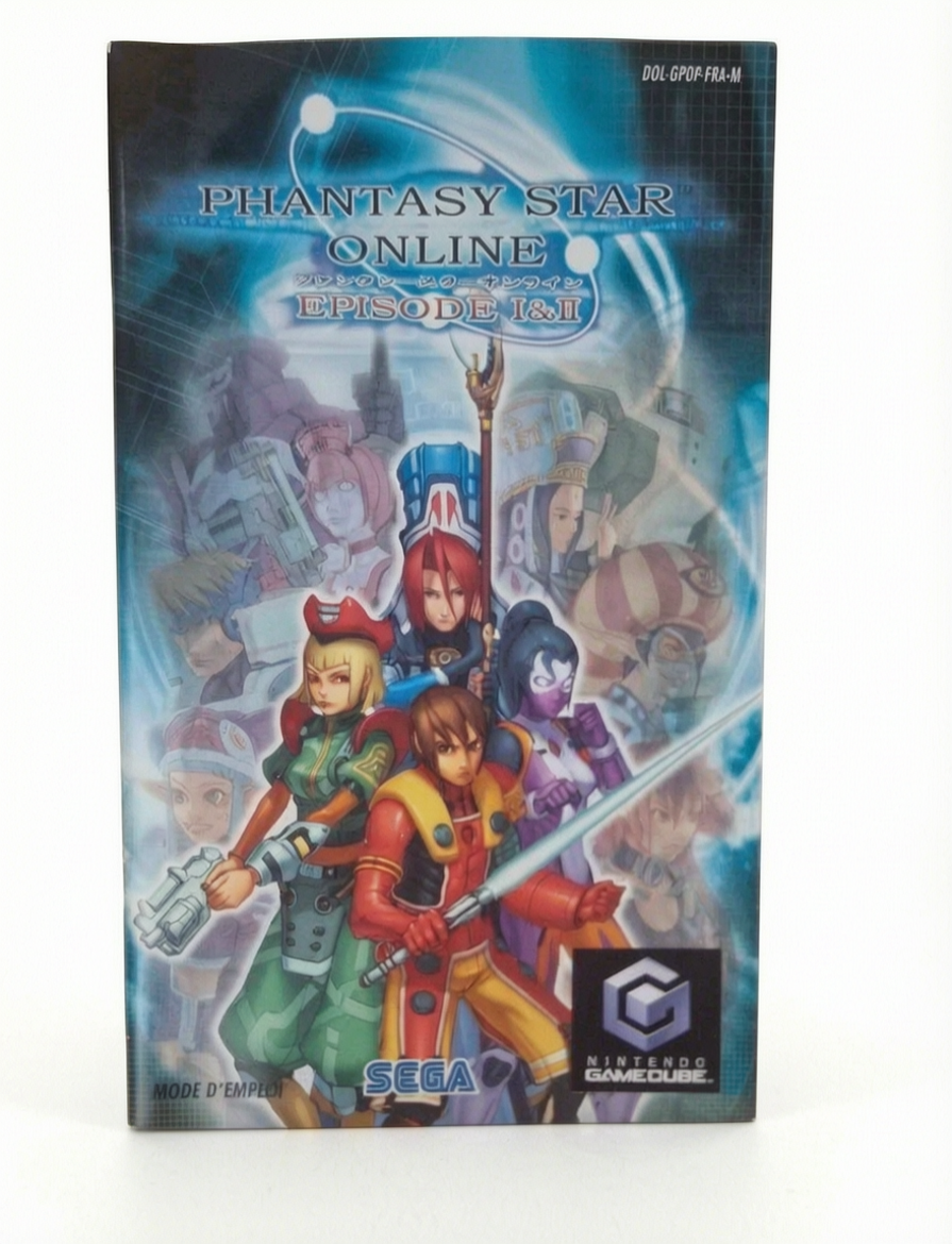 Notice Phantasy Star Online Episode I & II