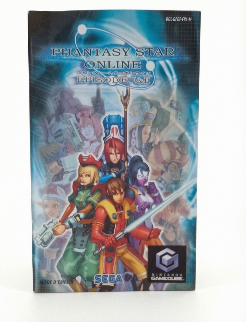 Notice Phantasy Star Online Episode I & II