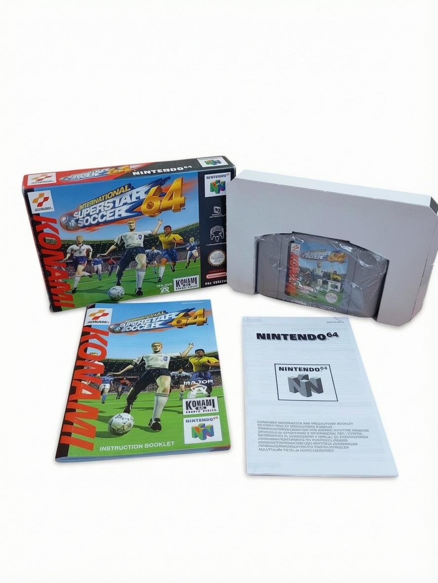 International Superstar Soccer 64 / ISS 64 en boîte - Nintendo 64 (N64)