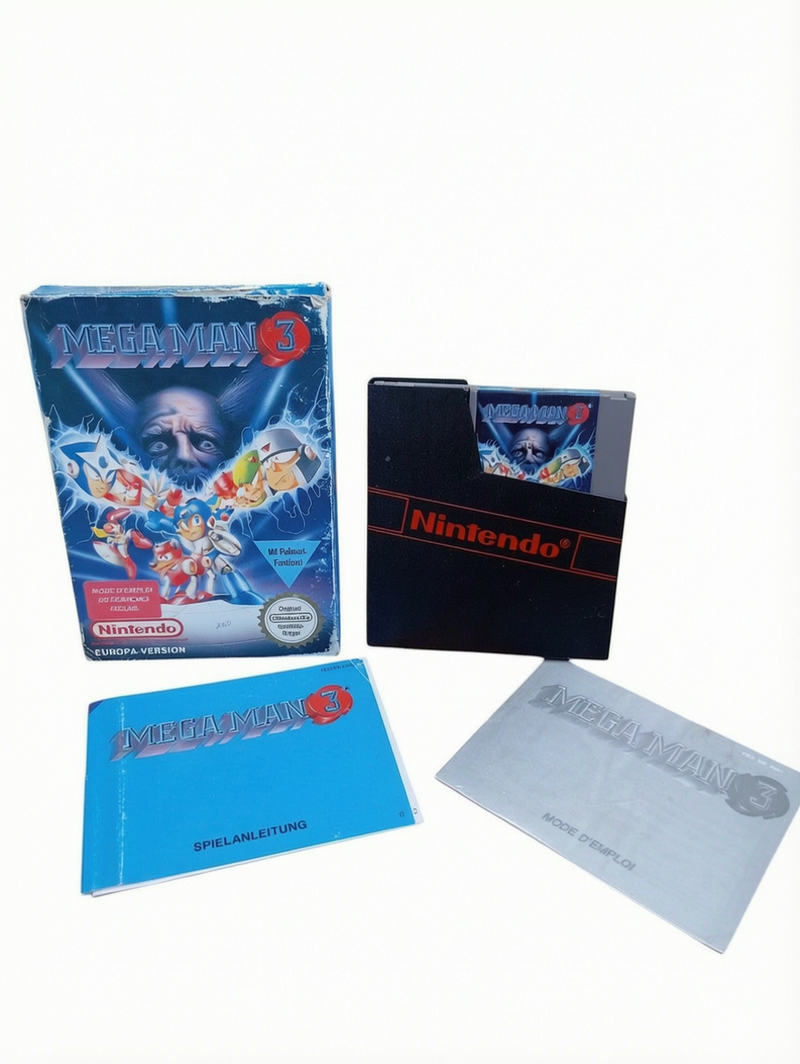 Mega Man 3 en boîte UKV