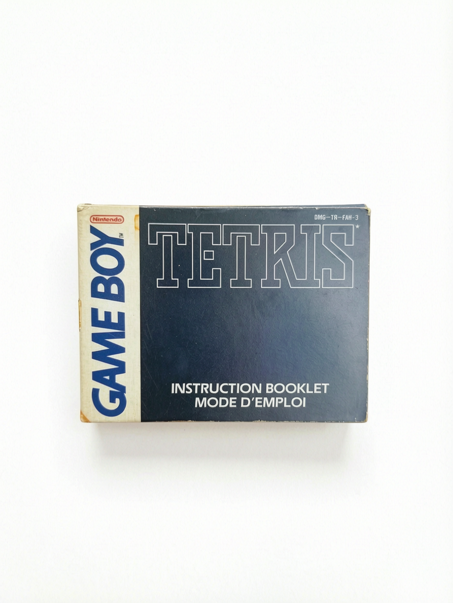 Notice Tetris Game Boy