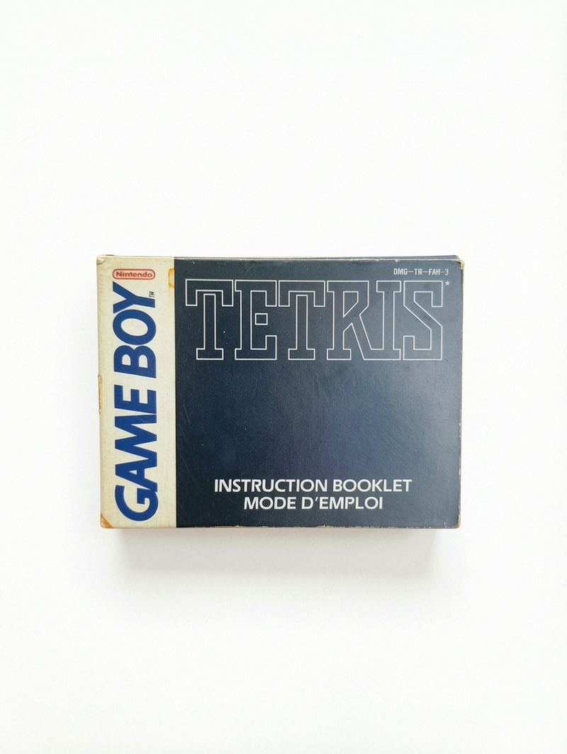 Notice Tetris Game Boy