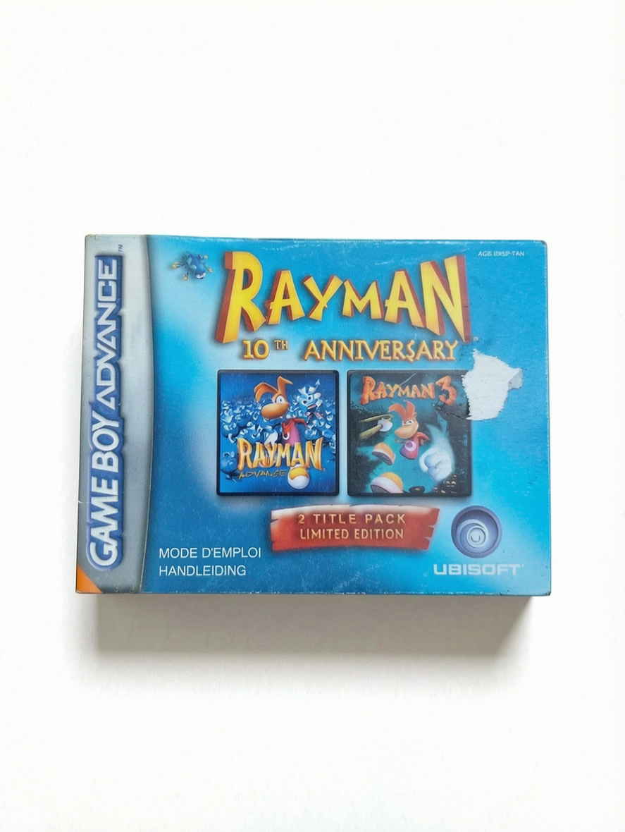 Notice Rayman 10th Anniversary Game Boy Advance