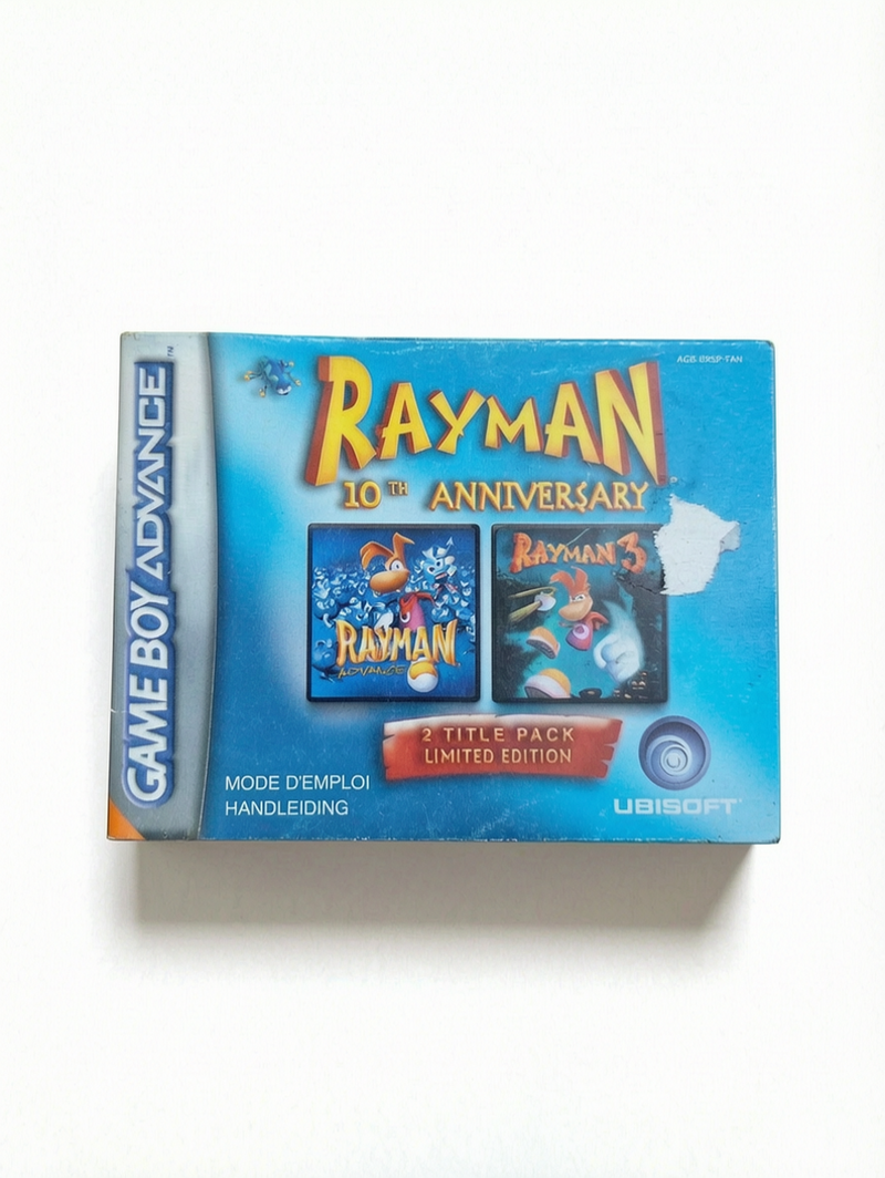Notice Rayman 10th Anniversary Game Boy Advance