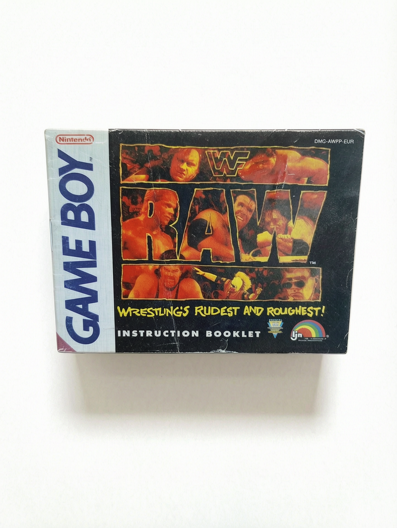 notice WWF Raw Game Boy