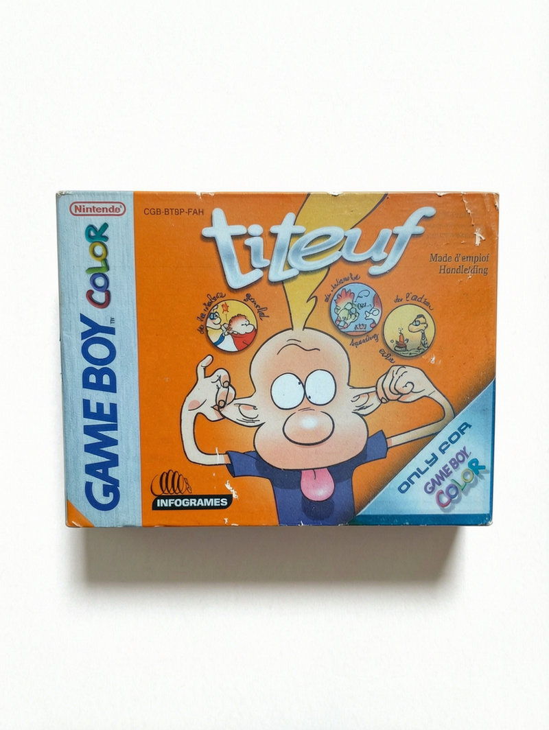 Notice Titeuf Game Boy Advance