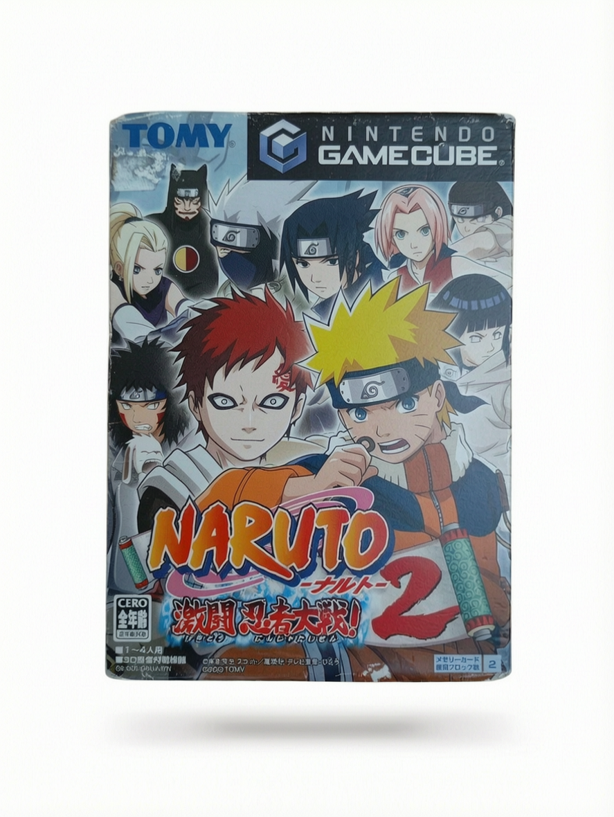 Naruto Naruto Gekitou Ninja Taisen 2 GameCube  (JAP)