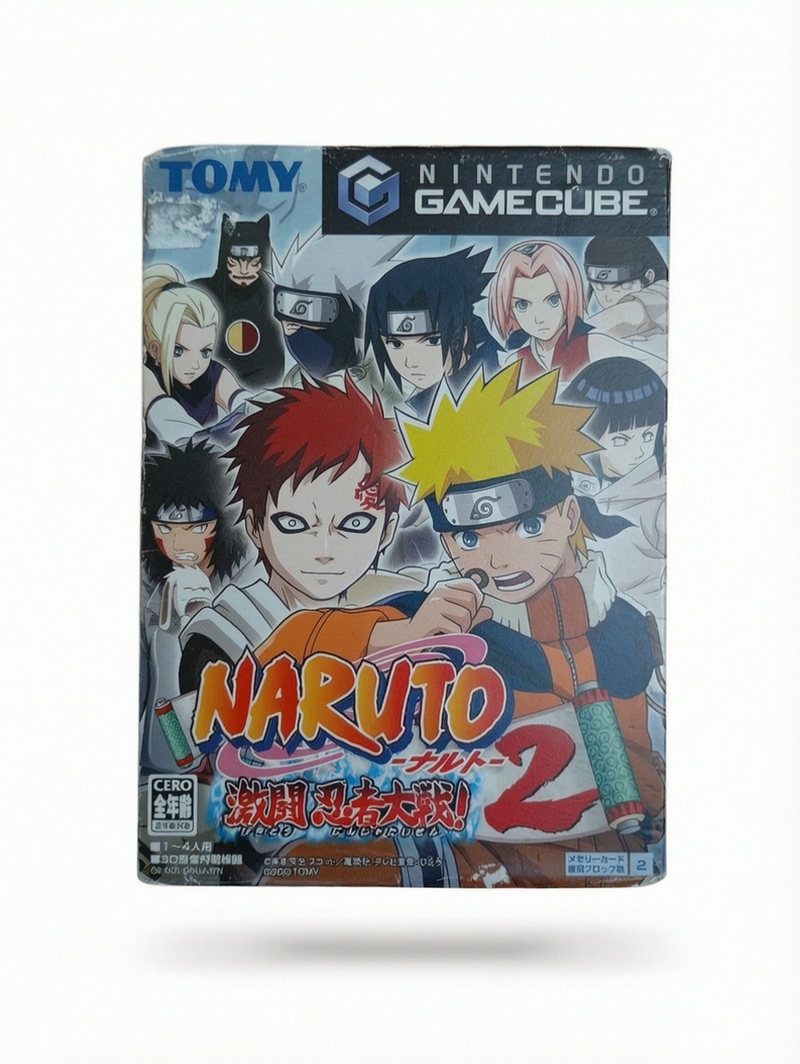 Naruto Naruto Gekitou Ninja Taisen 2 GameCube  (JAP)