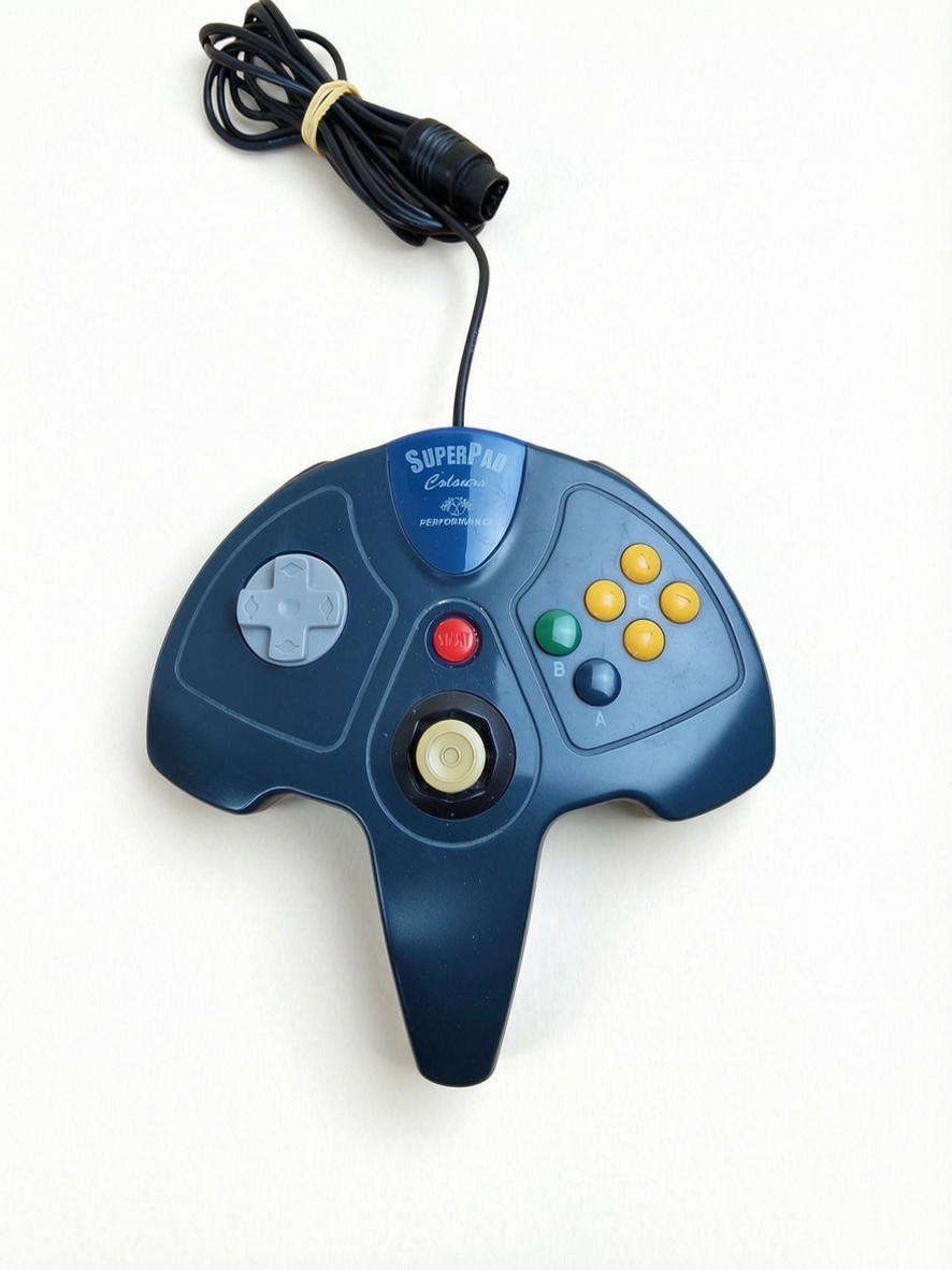 Manette Noire Nintendo 64 (non officielle)