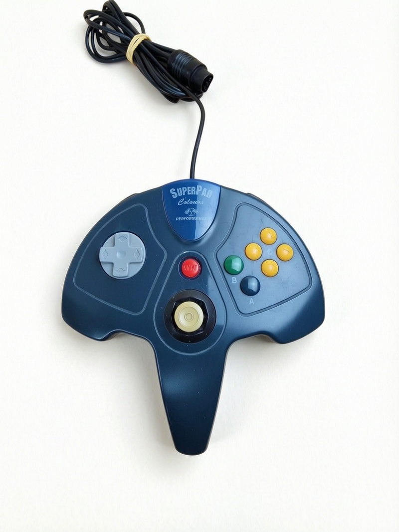 Manette Noire Nintendo 64 (non officielle)
