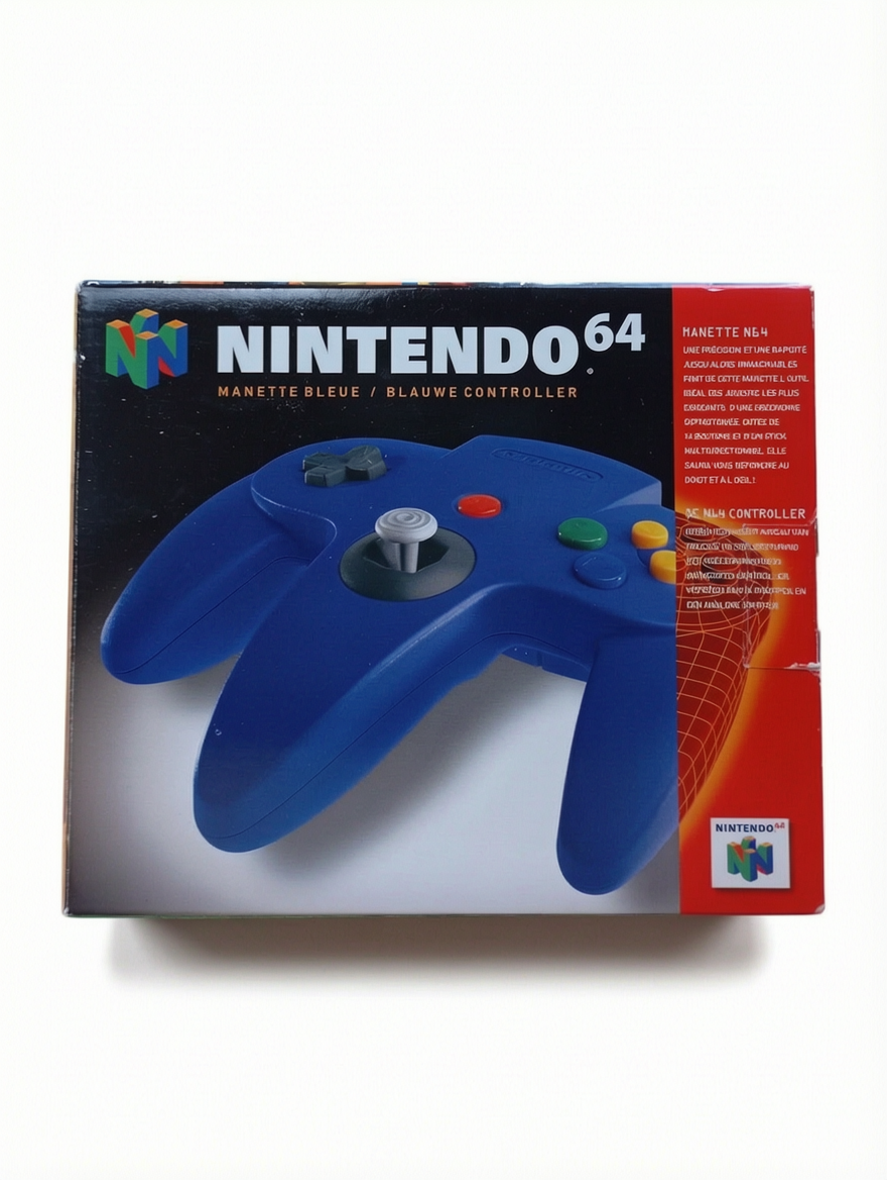 Boîte seule Manette Bleue Nintendo 64