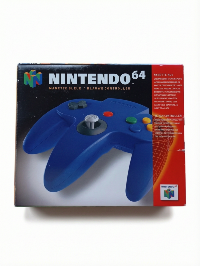 Boîte seule Manette Bleue Nintendo 64