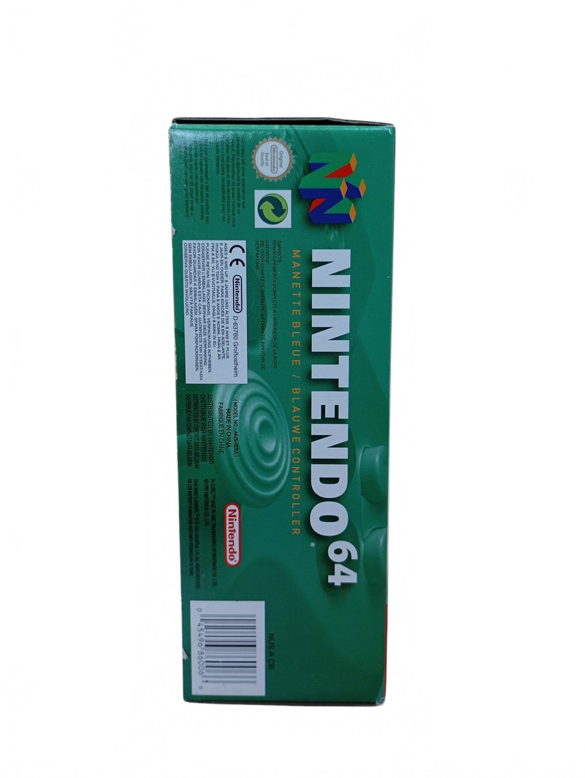 Boîte seule Manette Bleue Nintendo 64