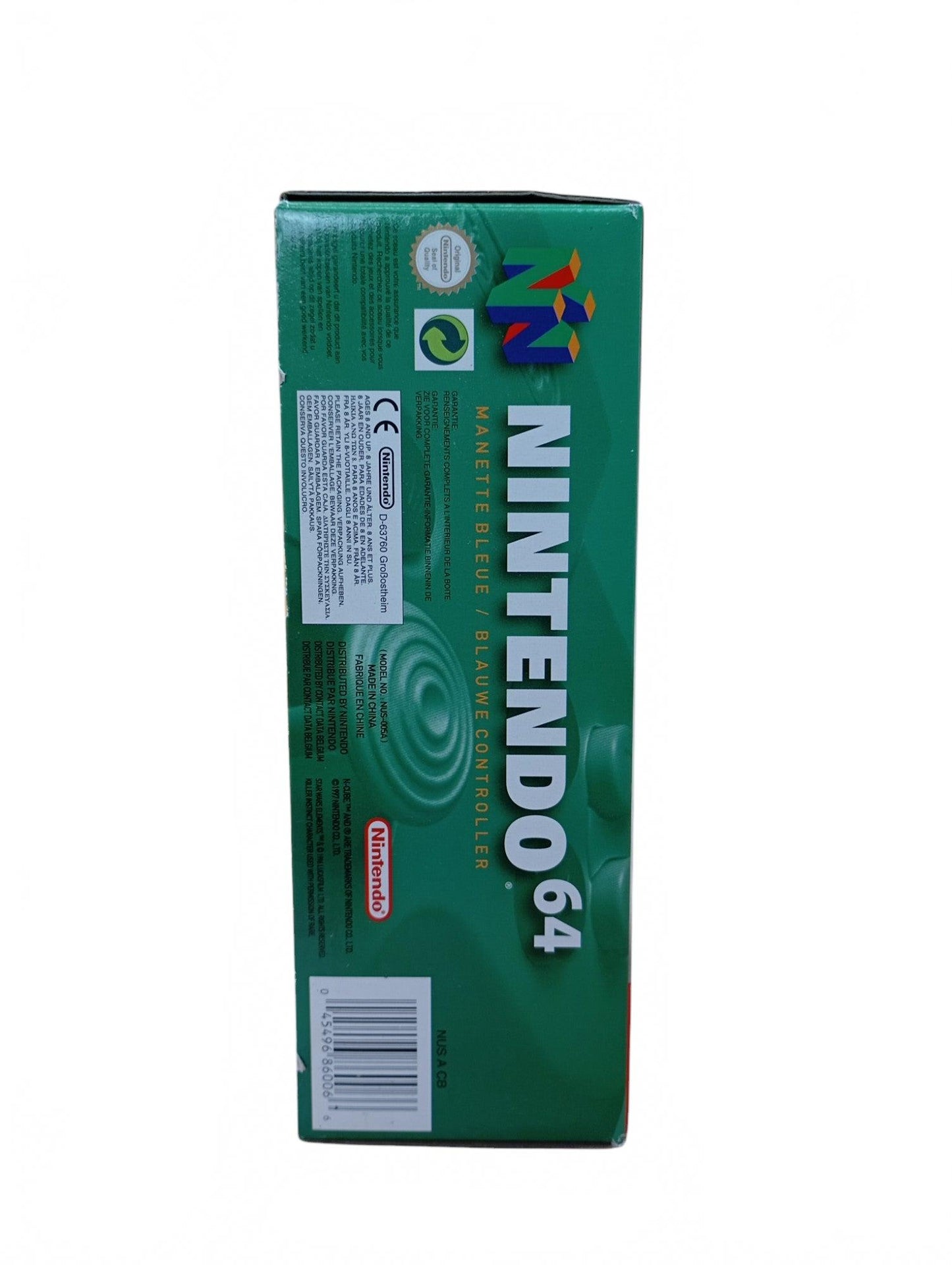 Boîte seule Manette Bleue Nintendo 64