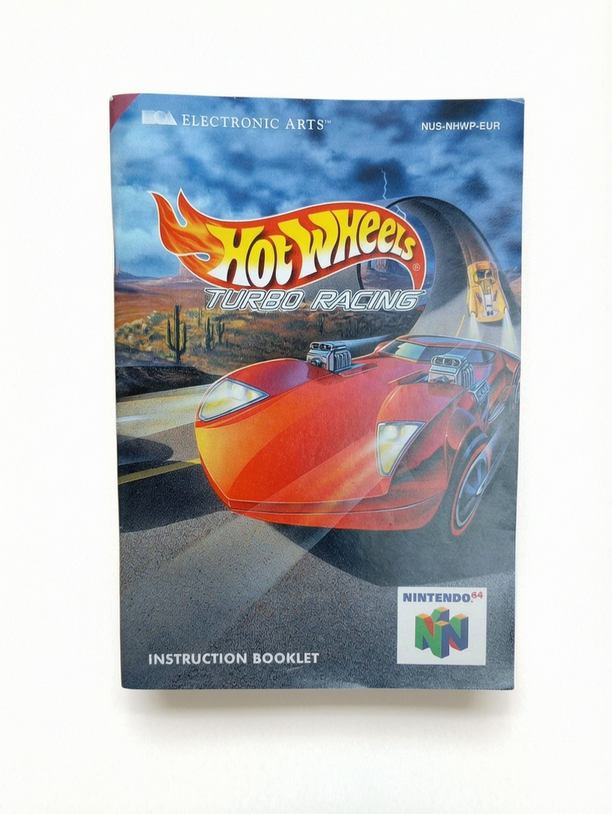 Notice Hot Wheels Turbo Racing