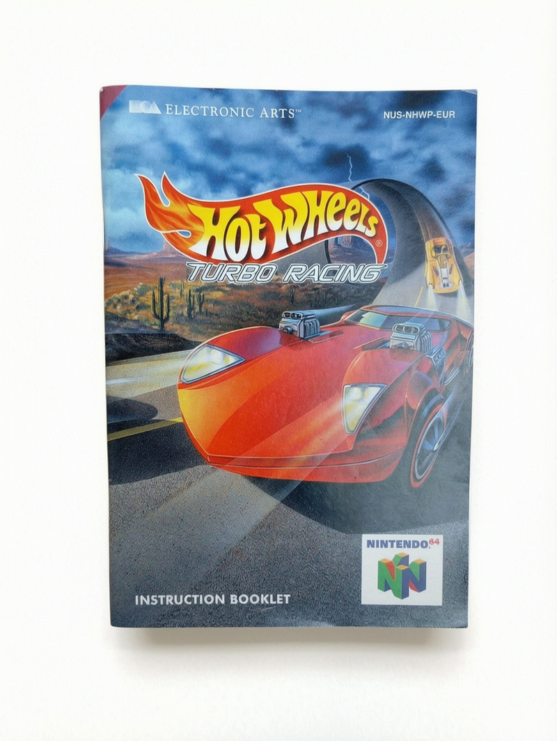 Notice Hot Wheels Turbo Racing