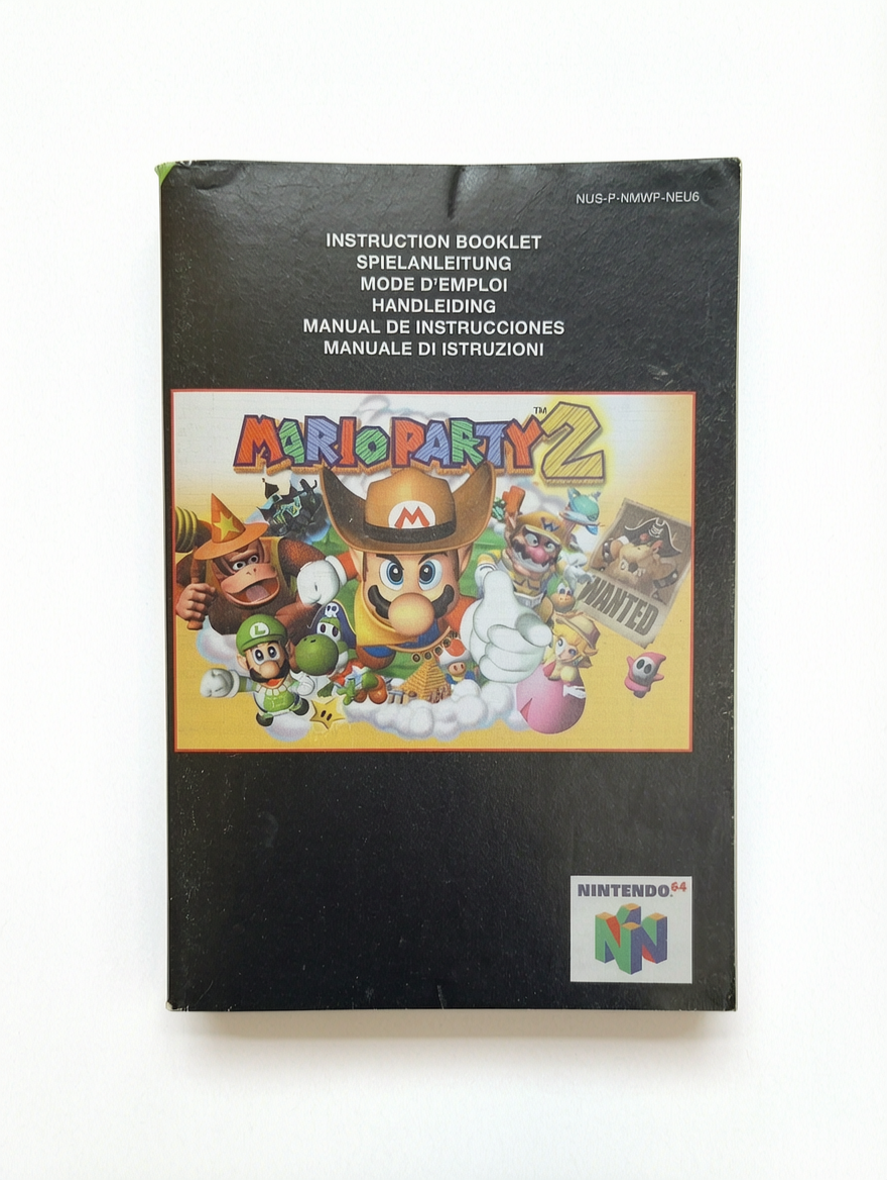 Notice Nintendo 64 : Mario Party 2