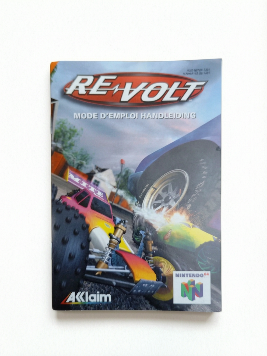 Notice Nintendo 64 : Re-volt