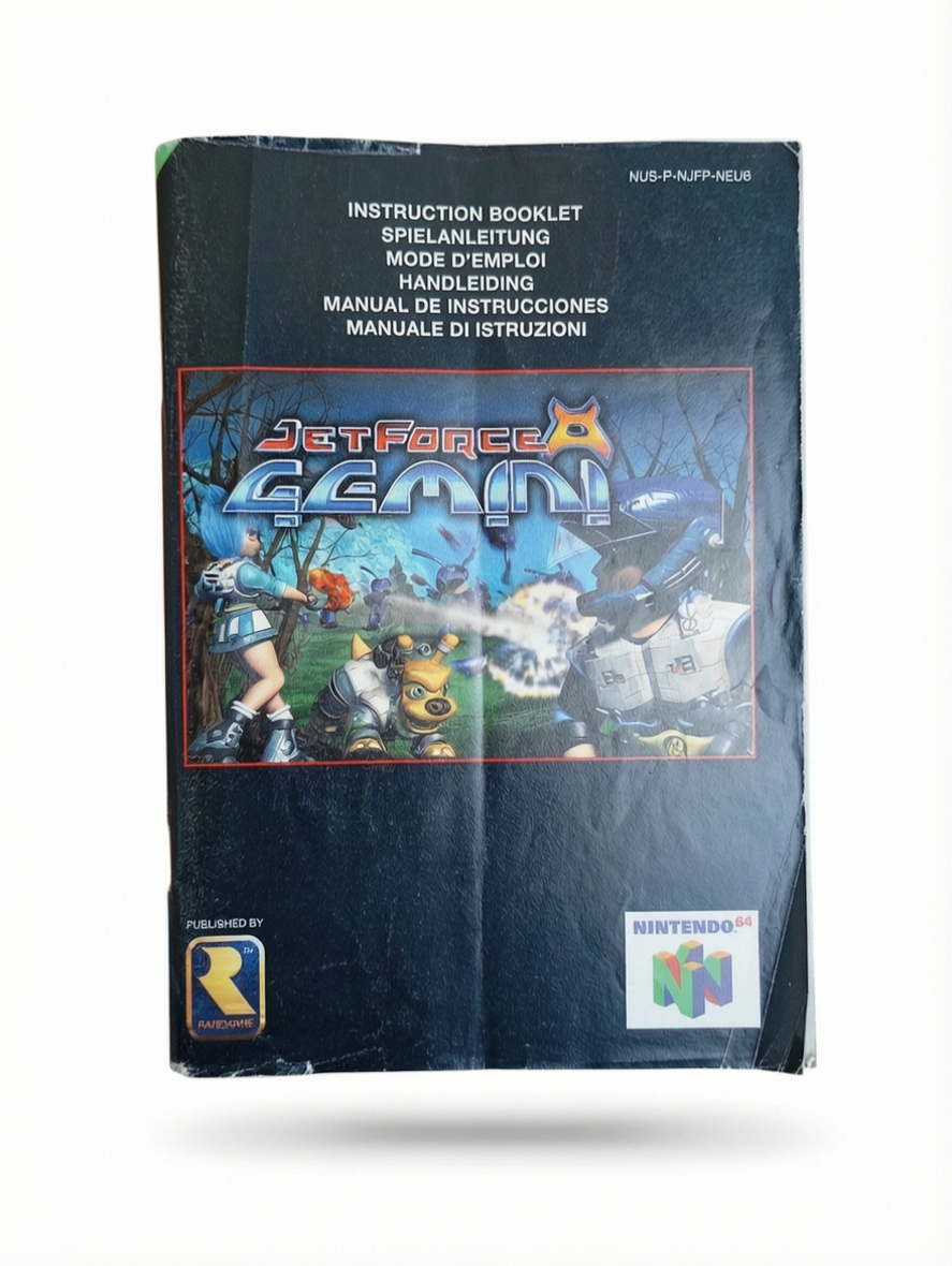 Notice Nintendo 64 : JetForce Gemni