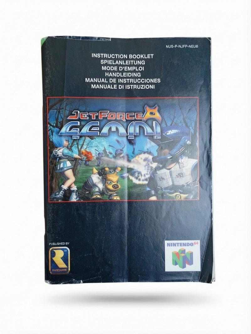 Notice Nintendo 64 : JetForce Gemni