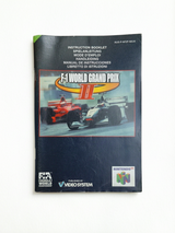 Notice Nintendo 64 : F-1 World Grand Prix II